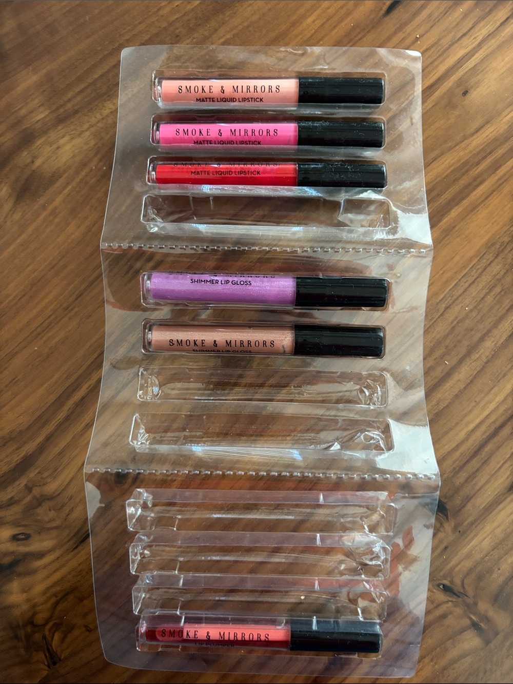 Smoke & Mirrors Lip Set — Pink, Red, Purple, Nude Shades
